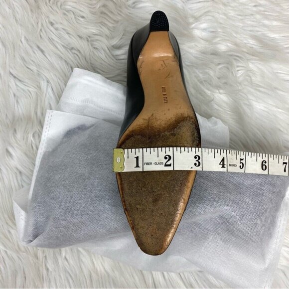 Salvatore Ferragamo Women’s Minimalist Color-Block Designer Leather Pump US 6.5B - Picture 12 of 15